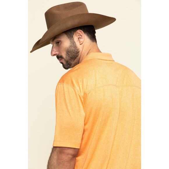 Cody James Men's Orange Performance Polo Shirt - Size M - Picture 1 of 11